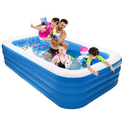 China Customized Automatic Adult Ring Swimming Pool Inflatable Multi-size Factory Direct Backyard Family Selection Swimming Pools for sale