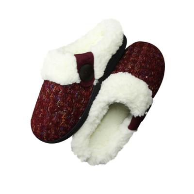 China Fashion Trend China Factory Women Fashion Warm Home Slippers Comfortable Winter Indoor Slippers for sale