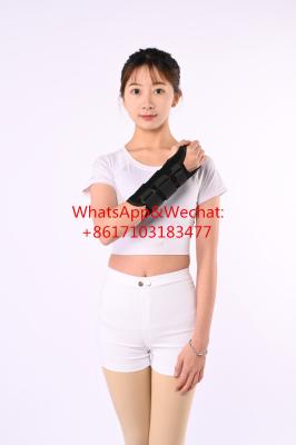 China Double Holes Left and Right Hand Wrist Splint Ambidextrous Wrist Support Brace for sale