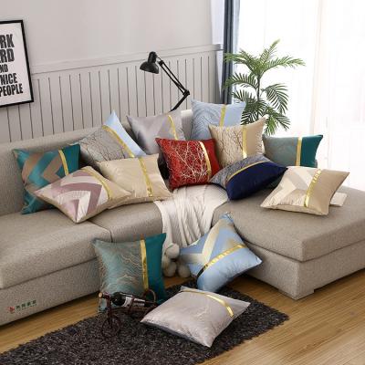 China 2021 Fast Shipping Viable Wholesale Nordic Luxury Jacquard Pillow Case,Luxury Home Throw Sofa Cushion Cover,Nordic Square Cushion Cover for sale