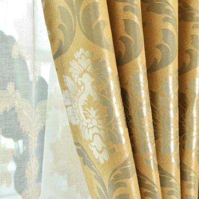 China Wholesale Good Quality Blackout Ready Made Curtain, Popular Design Living Room Curtain, Best Selling Luxury Curtain for sale