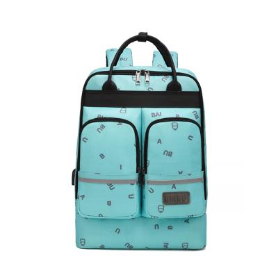 China With Multifunctional Waterproof Laptop Backpack Bag USB Trolley Bag Factory Wholesale Multifunctional Waterproof Custom Logo for sale