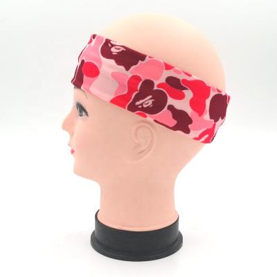 China Wholesale High Quality Elastic Cloth Dry-Fit Sports Exercise Cooling Headband Toweling for sale