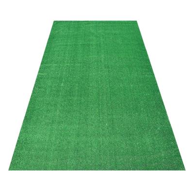 China PE straight+PP Curved Durable Functional Branded Training Gym Gym Artificial Grass Numbers Mat Customized for sale