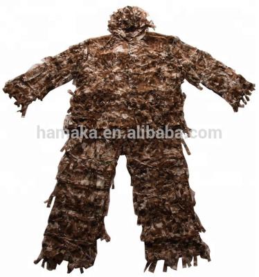 China Leaf Camouflage Camouflage Three-dimensional Suit Hunting Clothing Ghillie Suit for sale