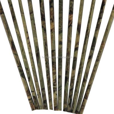 China Hunting 5.6*30” Carbon Arrow Shafts Camouflage Bow Archery Shaft For Outdoor Compound Bow Archery Hunting Shooting for sale