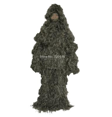 China Woodland Camouflage Hunting Premium Camouflage 3D Camouflage Ghillie Suit Hunting Clothes Wholesale 115003 for sale