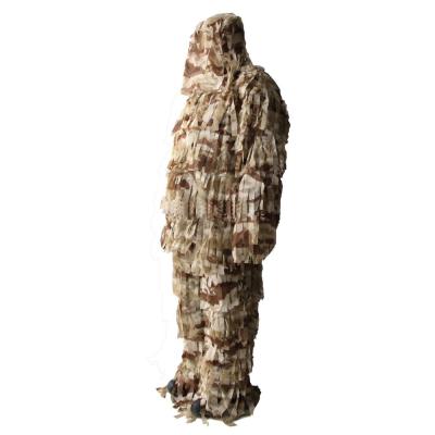 China 3D Ghillie Suit Premium Net Camouflage Hunting Suit Camouflage Clothing 115001 for sale