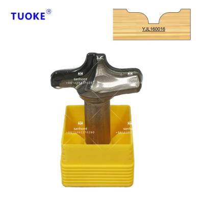 China Diamond TUOKE spot SHT160016 diamond shank12.7XD43 diamond cutter for MDF wood cutting SANHOMT non-standard customized carving knife for sale