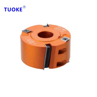 China Hot Sale Tuoke Planer Cutter Head sanhomt Woodworking Tools Woodworking Grooving Cutter Heads 694,100 CMT for sale