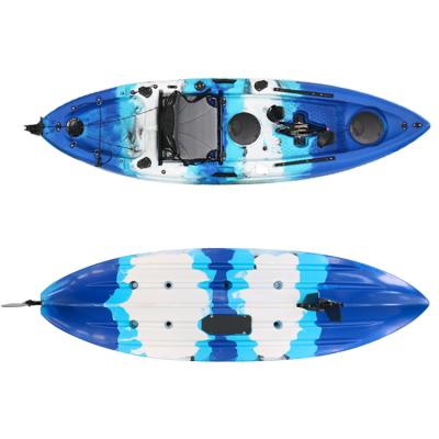 China LLDPE Factory Price Cheap Sit On Top Single Plastic Kayak For Solo Made In China for sale