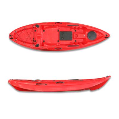 China LLDPE 270CM Single Boat Paddle Kayak Canoe Sit On Top Kayak Fishing for sale