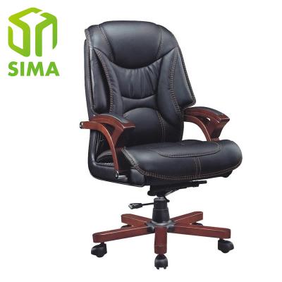 China Executive Chair Luxury Vinyl Leather Office Chair Specification for sale