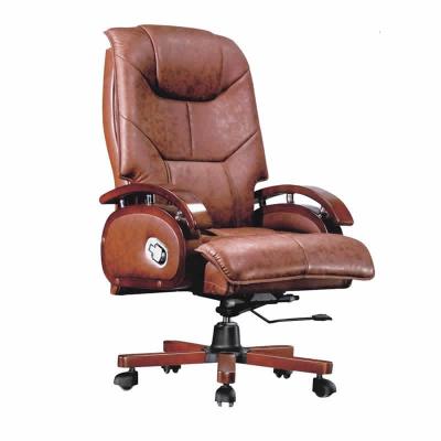 China Office Big And Tall Chair Executive Genuine Cowhide Leather Director Chair for sale