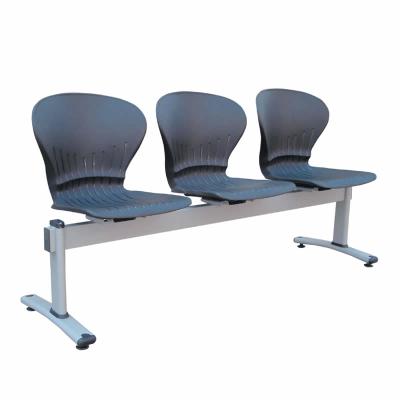 China Modern Plastic Hospital Metal 4 Seater Band Chair for sale