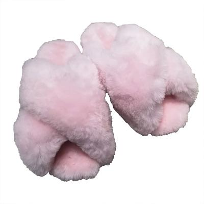 China Wholesale Custom Fashion Trend Fashion Luxury Fluffy Women Furry Mongolian Fur Big Real Slides Slippers Shoes Boots Set Green for sale