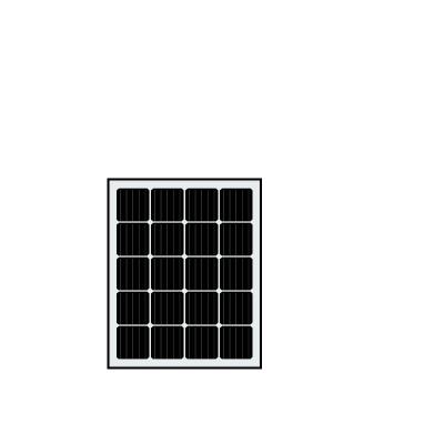 중국 세대 BIPV 모듈 작은 100W 맞춤 두 면이 있는 투명한 태양 전지판 판매용