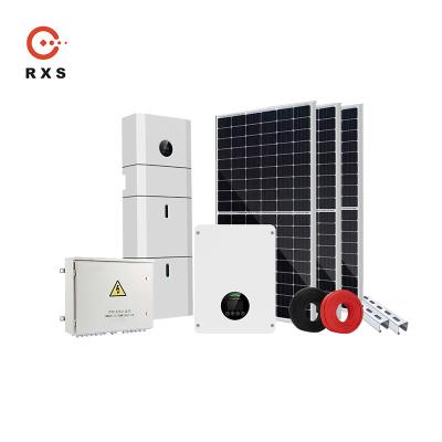 China Komplettes Haus weg vom Gitter-Solarenergie-Gremiums-System 5kw zu verkaufen