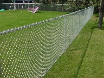 China PVC Coated Chain Link Fence for sale