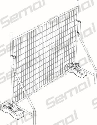 China Australia Temporary Fence for sale