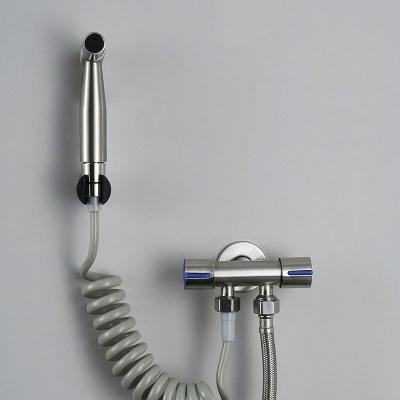 China New Style Wholesale Price 304 Stainless Steel Modern Portable Bidet Hand Grip Spray for sale