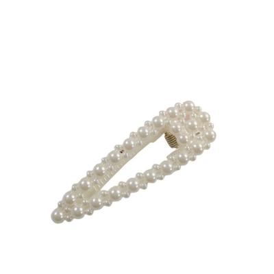 China Fashion Bridal Hair Accessories Beautiful Elegant Pearl Hair Clip Women Hair Accessories C94624 for sale