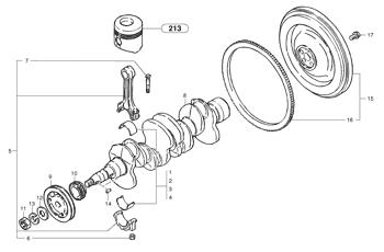 China PJ7417602 Crankshaft Volvo.Heavy parts EC45 for sale