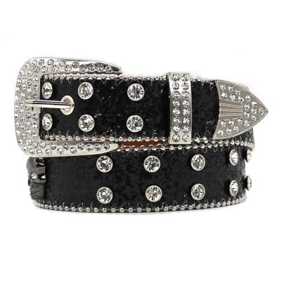 China Fashion.Casual Wide Belt New Luxury Rhinestone Belt Inlaid with Full Diamond Skeleton Accessories Hip Hop Punk Fashion Trend Women's Loose Belt for sale