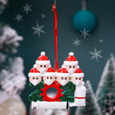 China Hot Sale Resin Personalized Christmas Ornaments Resin Christmas Tree Decorated for sale