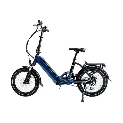 China Hot sale 250w aluminum alloy 36v 20 inch foldable electric folding bike with 7 gears for sale