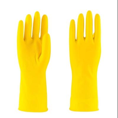 China Anti-chemical Anti-chemical Latex Household Gloves Cleaning Gloves Powder Free for sale