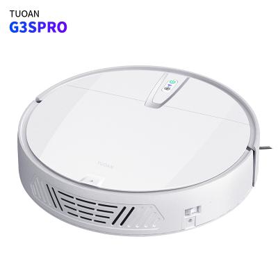 China Hotel Sweeping + Vacuum Suction + Mopping All In One Integrated Floor Sweeper Robot Cleaner for sale