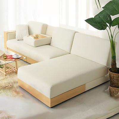 China Foldable Modern Simple Functional PU Leather Storage Small Sectional Living Room Furniture Log Sofa Set Comfortable Corner Sofa With Bed for sale