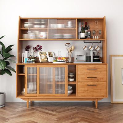 China Modern Simple And Minimalist Manufacturer Outlet Nordic Multifunctional Solid Wood Counter Wall Sideboard for sale