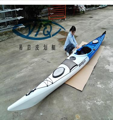 China Polyethylene---LLDPE 520 cm professional cheap pedal boats/sea sports kayak paddle for sale