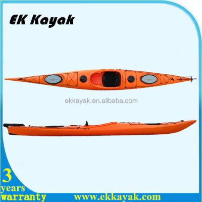 China Polyethylene---LLDPE sea fishing kayak/plastic kayak canoe for sale for sale