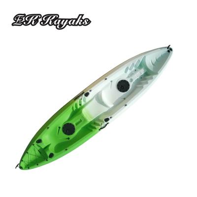 China LLDPE or HDPE Sit On Top Mini Double Fishing Kayak LLDPE / Double Kayak for sale