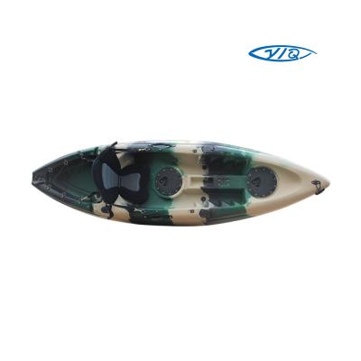 China LLDPE/HDPE CE Certificate Hot Sale Single Cheap Angler Plastic Fishing Kayak for sale