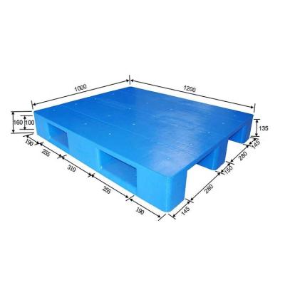 China Large Recyclable Plastic Pallet Flat Splicing Type For Steel Plate for sale