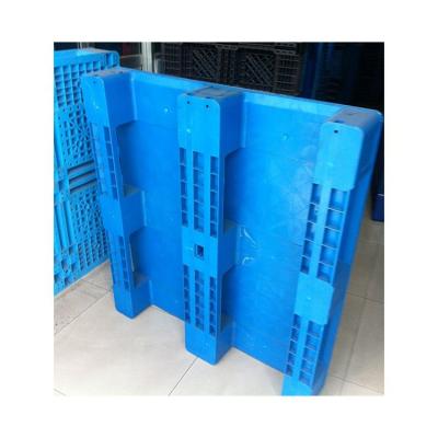 China Check Recyclable Flat Type Single Faced Plastic Pallet Europallets For Wrap for sale