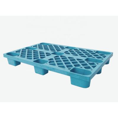 China Epal 1200x800 Single Faced Plastic Pallet Small Mount Euro Pallet Flat Surface Flooring for sale