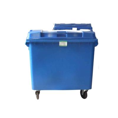 China Jieyang 660L Jieyang Mini Small Plastic Stored Garbage Bin Plastic Garbage Bin for sale