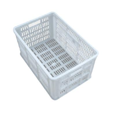 China Stackable Recyclable Plastic Transport Storage Milk Crate for sale