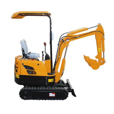 China Mini Excavator YFE08 Small Earth Moving Machinery Excavator Made In China In Front 800KG Mini Excavators for sale