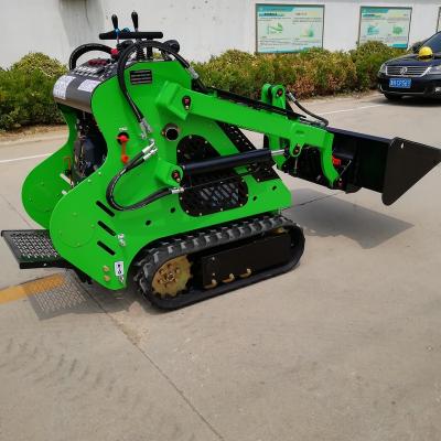 China Hotels CE Certification Crawler Mini Skid Steer Loader For Sale Garden for sale