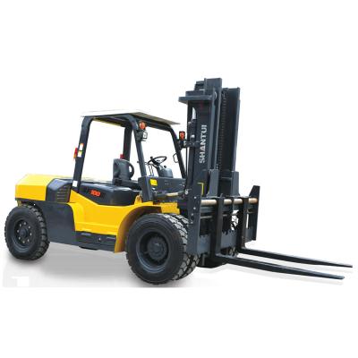 China Construction material shops 10 ton forklift shantui SF100 China best forklift for sale for sale