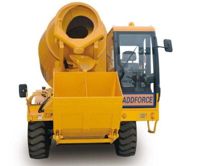 China Heavy Duty Construction Industry Self Loading Mobile Concrete Mixer Truck for sale