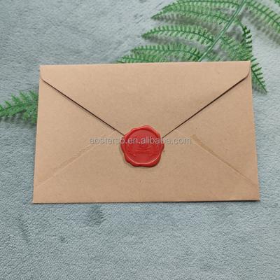 China Decoration Custom Sealing Wax With Your Own Logo Monogram Sticker Stamps for sale