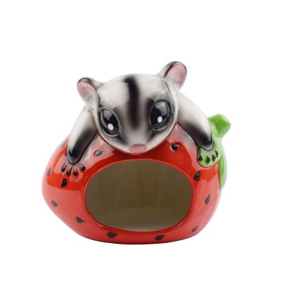 China Wholesale Customized New Product Ceramic Pet Hamster Sleeping Cooling Nest for sale