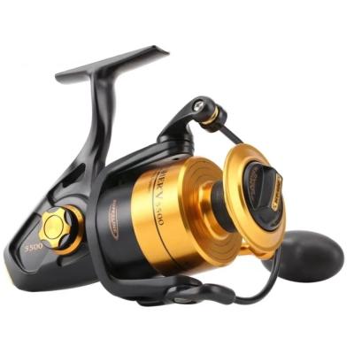 China SSV 3500-10500 Fishing Rod Combos Spinning Fishing Reel 5+1BB Full Metal Body for sale